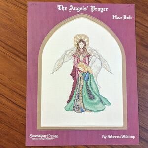 Angels' Prayer Cross Stitch Pattern 1985